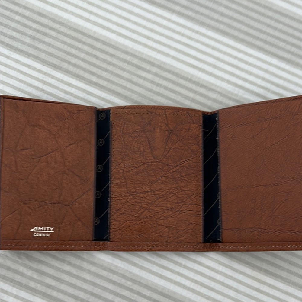Ami Brown Leather Wallet